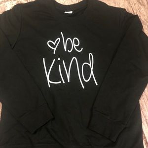 WOMEN’S “BE KIND” SWEATSHIRT- SIZE M